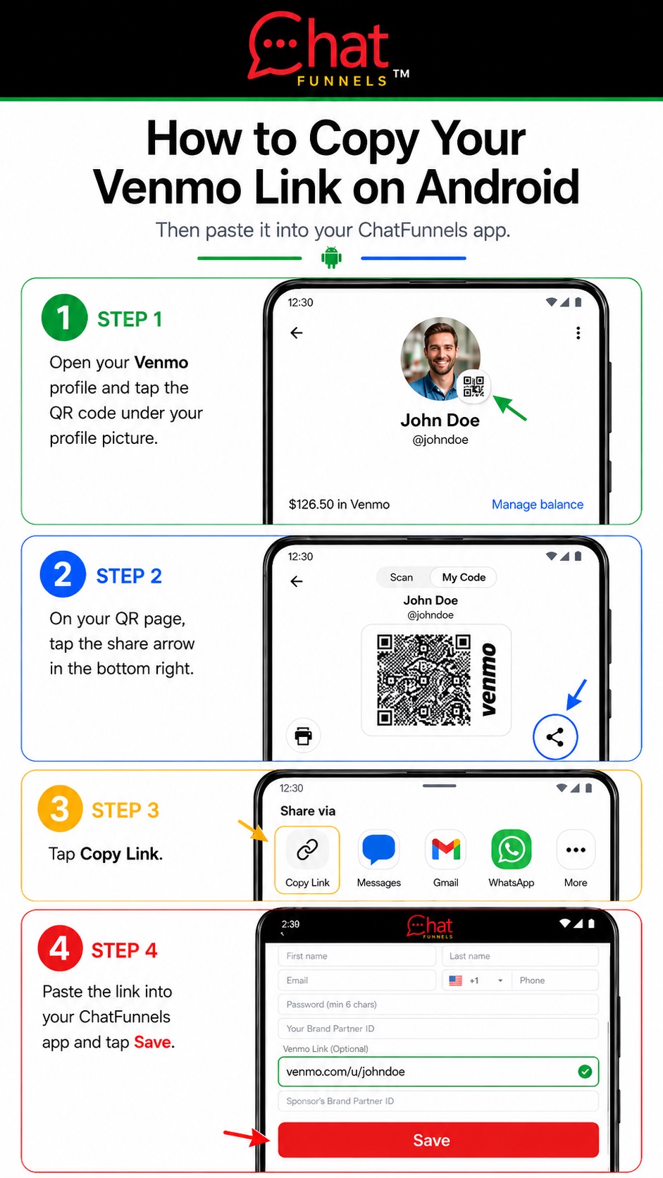 Android Venmo Guide
